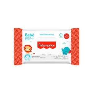 Toalha Umedecida Fisher Price C/50