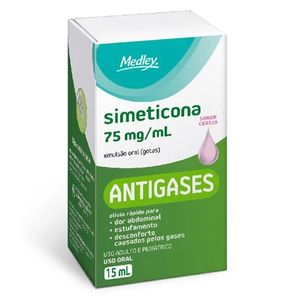 Simeticona 75mg Sabor Cereja Gotas 15ml Medley Generico