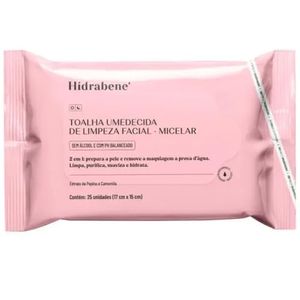 HIDRABENE TOALHA MICELAR 25UN