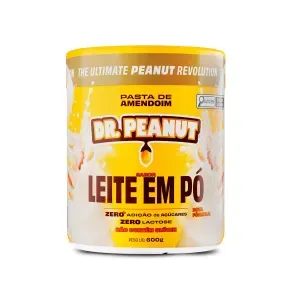 Pasta de Amendoim Sabor Leite Em Po Buenissimo 600g