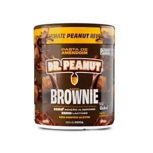 Pasta de Amendoim Sabor Brownie 600g