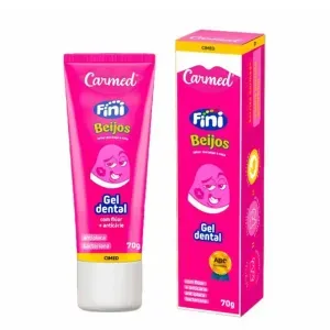 Gel Dental Carmed Fini Beijos Com Fluor 70g