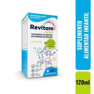 Suplemento Vitaminico Infantil Revitam Junior 120ml