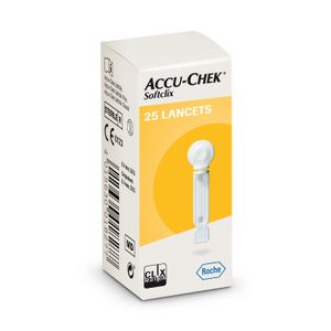 Lancetas Roche Softclix Active C/ 25 Unidades