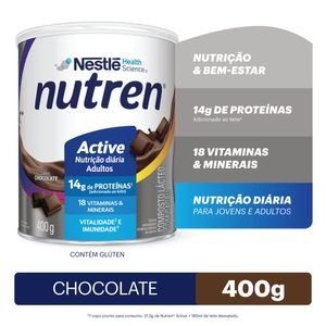 Complemento Alimentar Nutren Active Chocolate 400g