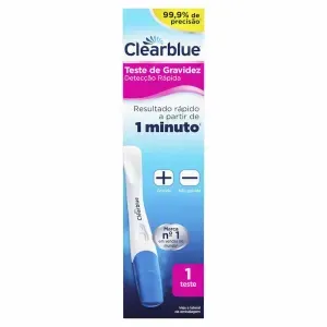 Teste De Gravidez Clearblue Deteccao Rapida 1 Unidade