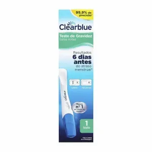 Teste De Gravidez Clearblue Saiba Antes 1 Unidade