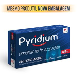 Pyridium 200Mg X 18 Drágeas