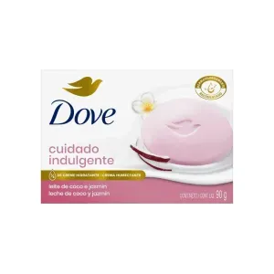 Sabonete Dove Em Barra Cuidado Indulgente Leite De Coco E Jasmin 90G