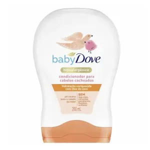 Condicionador Baby Dove Hidratacao Enriquecida Cabelos Cacheados 200Ml
