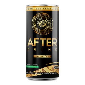 After Drink Sabor Ginger Lemon 269Ml