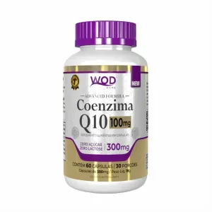 Coenzima Q10 100Mg 60 Capsulas 500Mg Wod Care