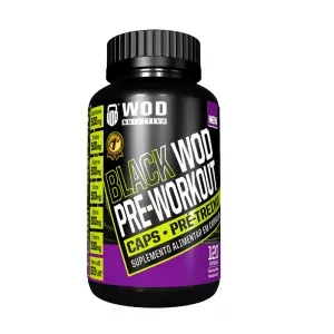 Black Wod Pre-Workout 120 Capsulas Wod Nutrition