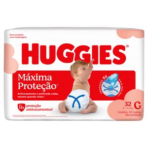 Fralda Huggies Supreme Care G 32 Unidades