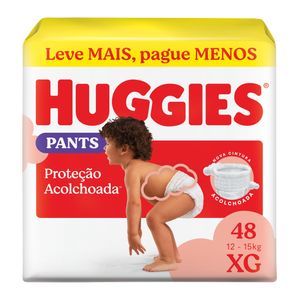 Fralda Huggies Supreme Care Roupinha XG 48 Unidades