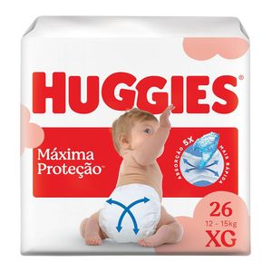 Fralda Huggies Supreme Care XG 26 unidades