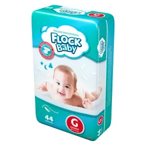 Fralda Flock Baby Mega G 44 Unidades