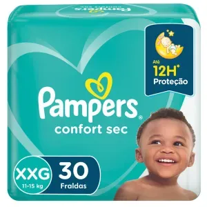 Fralda Pampers Confort Sec XXG 30 Unidades
