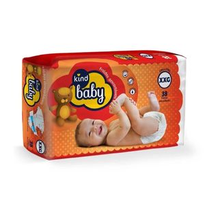 Fralda Kind Baby XXG 38 Unidades