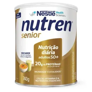 Suplemento Alimentar Nutren Senior 50+ Sem Sabor 740G