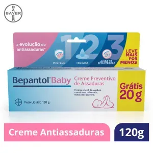 Creme Para Assaduras Bepantol Baby 120G
