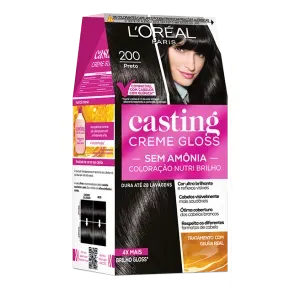 Tinta De Cabelo L’Oreal Paris Casting Creme Gloss Cor 200 Preto