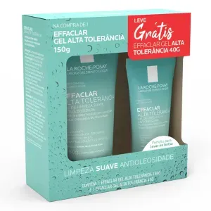 Kit Gel De Limpeza Facial La Roche-Posay Effaclar Alta Tolerancia 150G+40G