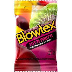 Preservativo Blowtex Tutti-Frutti 3 Unidades