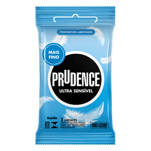 Preservativo Prudence Ultra Sensivel 3 Unidades