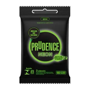 Preservativo Prudence Neon 3 Unidades