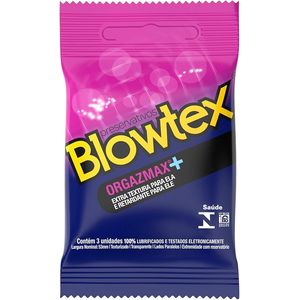 Preservativo Blowtex Orgazmax 3 Unidades