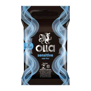 Preservativo Olla Sensitive 3 Unidades