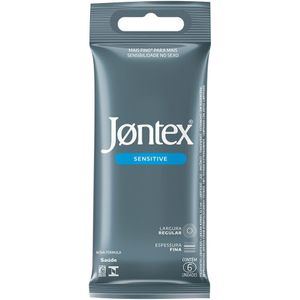 Preservativo Jontex Sensitive 6 Unidades