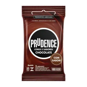 Preservativo Prudence Chocolate 3 Unidades