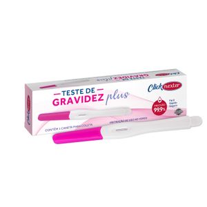 Teste De Gravidez Plus Caneta Click Nexter 1 Unidade