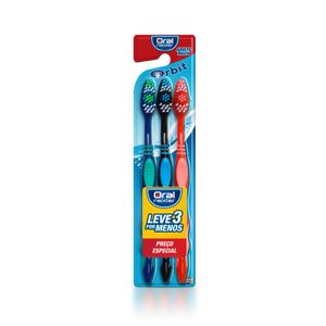 Escova Dental Oral Nexter Orbit Leve 3 Por Menos
