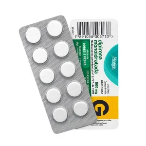 Dipirona Monoidratada 10 Comprimidos 500Mg Medley Generico