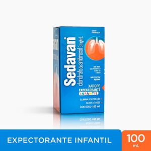Sedavan Xarope Expectorante Infantil 3Mg/Ml 100Ml