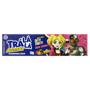 Creme Dental Trá Lá Lá Aventura Kids Tutti-Frutti 50g