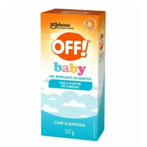 Repelente De Insetos Infantil Off! Baby Gel Com 117G
