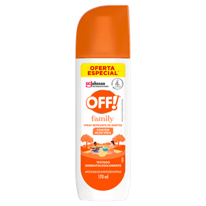 Repelente Off Family Spray 170Ml