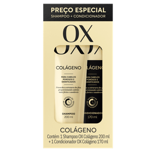Promopack Ox Colágeno Shampoo 200Ml + Condicionador 170Ml