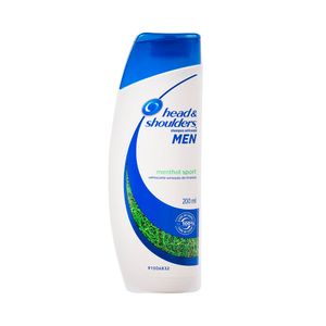 Shampoo Anticaspa Head Shoulders Men Menthol Sport 200Ml
