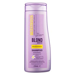 Shampoo Blond Desamarelador Biorreflex 250Ml - Bio Extratus