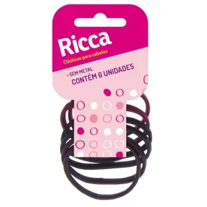 Elástico Sem Metal 6Mm Ricca