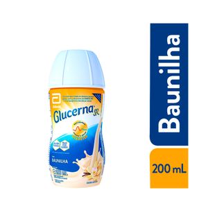 Kit Suplemento Alimentar Glucerna Sr Baunilha 200Ml - 4 Unidades