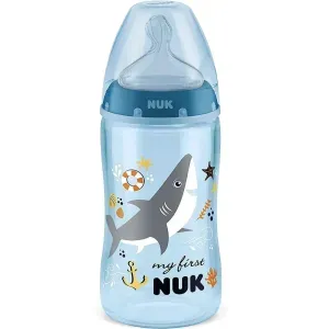 Mamadeira My First 300Ml +6M Azul Nuk