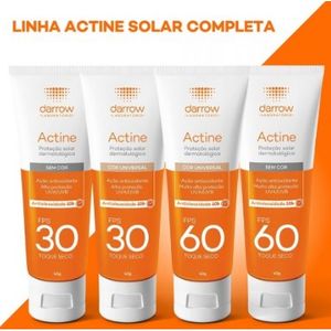 Protetor Solar Facial Loção Antioliosidade Fps 30 Actine Pele Oleosa 120G