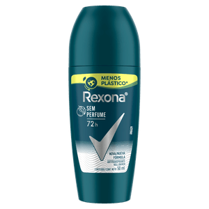 Desodorante Rexona Rollon Men Sem Perfume 50Ml