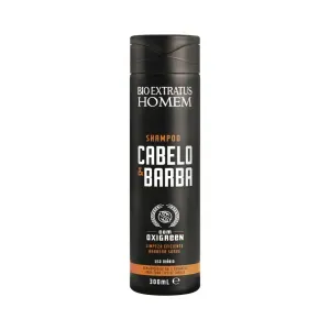 Shampoo Homem Cabelo E Barba 300 Ml